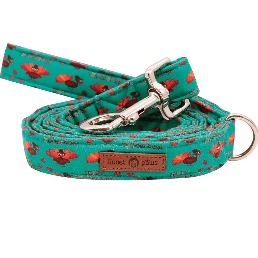 🆕 Lionet Paws Thanksgiving Dog Leash